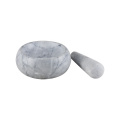 Unique white granite mortar and pestle from Shijiazhuang Kingway